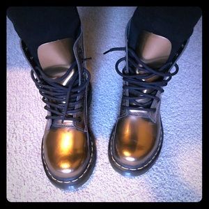Dr. Martens bronze boot